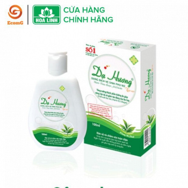 Ảnh Dung dịch vệ sinh Dạ Hương phụ nữ hương trà xanh 100ml - Dạng gel truyền thống dịu nhẹ tươi mát 1