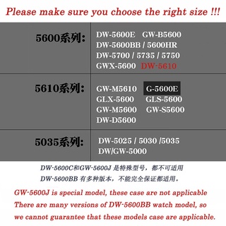 Dây Đeo Thay Thế Bằng Kim Loại Cao Su Cho Đồng Hồ Casio G-shock DW5600/5610 GW5600E Casio DW/GW5000 DW5035