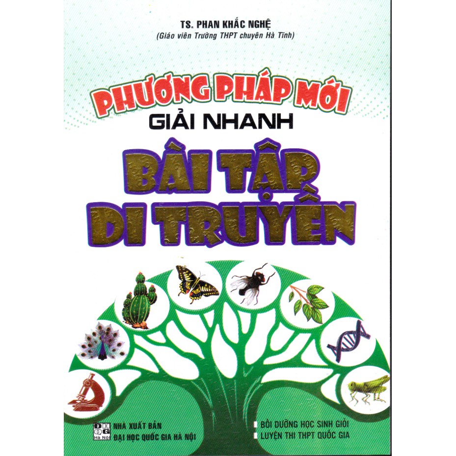Ảnh Sách - Phương pháp mới giải nhanh bài tập di truyền 1