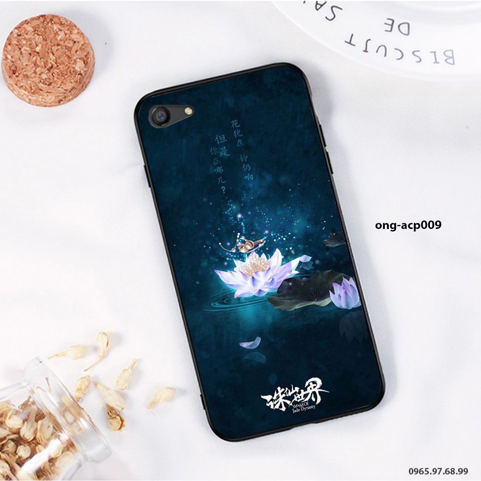 Miếng dán skin cho các dòng Oppo A93, A53, A52, A12 in hình cổ trang cực đẹp