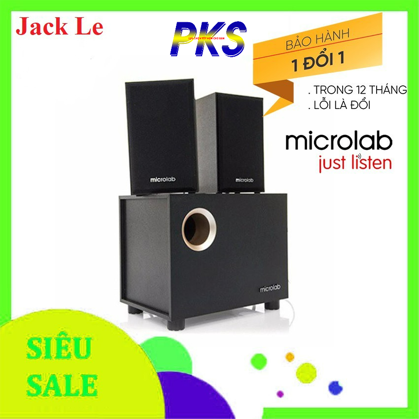 Loa Máy Tính Microlab M105 2.1 - Hàng chính hãng | Shopee Việt Nam