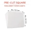 DELMER Kẹo Bọc Giấy Caramel Tờ Cho Burger Press Giấy Chống Dính Lót 4 / 5 / 6 Trong Hamburger Dụng Cụ Làm Bánh