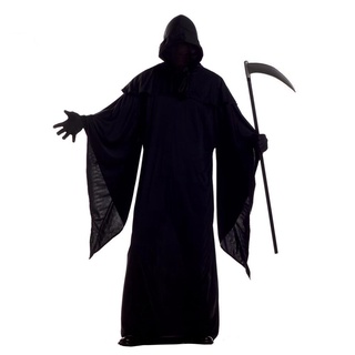 Trang phục của một hồn ma kinh dị Nhân vật đóng vai thần chết cho trẻ em trưởng thành Halloween