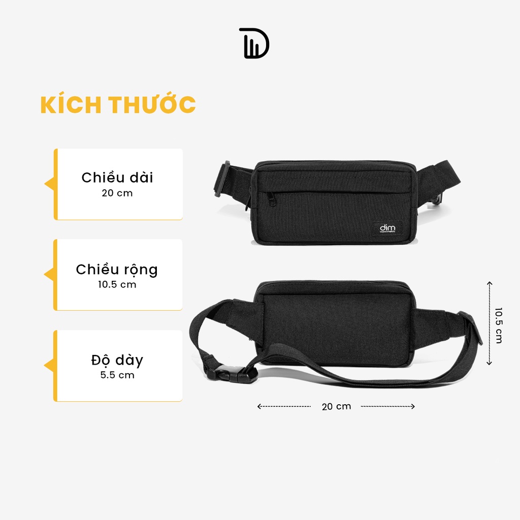 Mô tả Túi đeo chéo DIM Mini Bumbag - 3