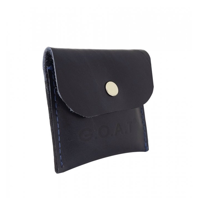 Móc khóa Da thật GOAT K0009 màu xanh đen