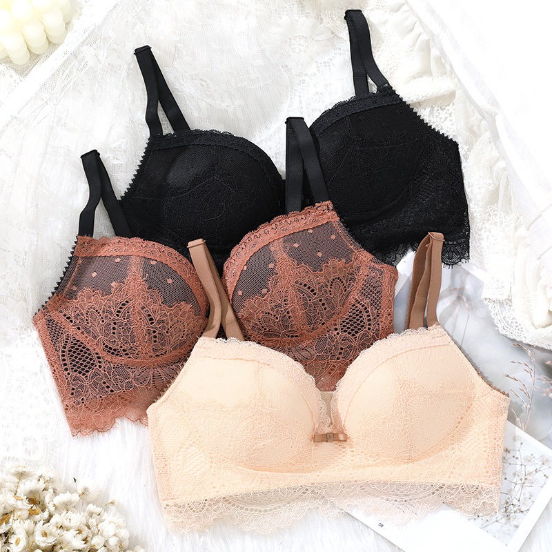 Áo ngực ren có mút nâng ngực quyến rũ cho nữ