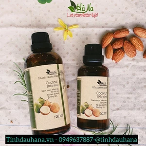 DẦU DỪA ÉP LẠNH - Tinh Dầu Hà Na - Massage, dưỡng tóc, làm đẹp