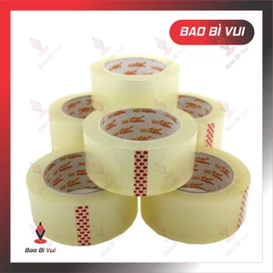 Băng keo 100y, nặng 200g màng 50micro x lõi 4 ly x 200g