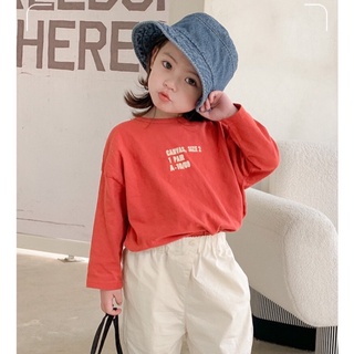 Áo thun dài tay bé gái bé trai BATALA KIDS áo phông thu đông dài tay cho bé từ 9-25kg CANVAS