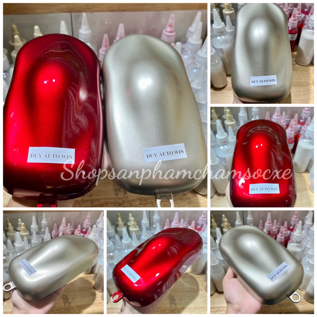 Sơn Màu Đỏ Candy 2K Tự bóng 4:1 - Đóng lon đủ kích thước | Shopee Việt Nam