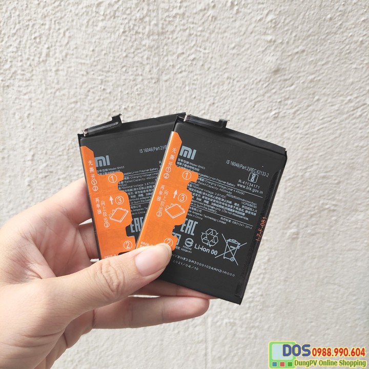Pin xiaomi redmi note 9 pro bảo hành 3 tháng, thay pin redmi note 9 pro ...