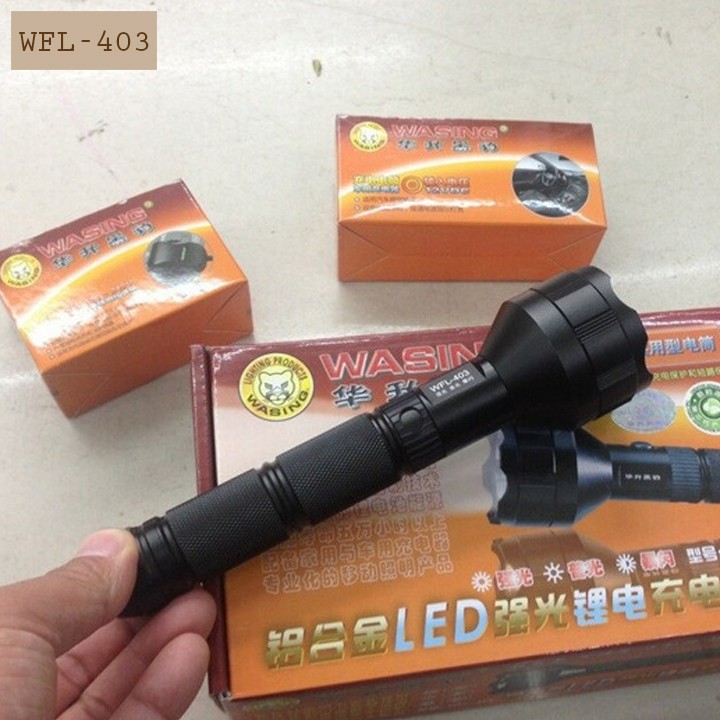 Đèn Pin Siêu sáng Wasing WFL- 403 tienichgd | Shopee Việt Nam