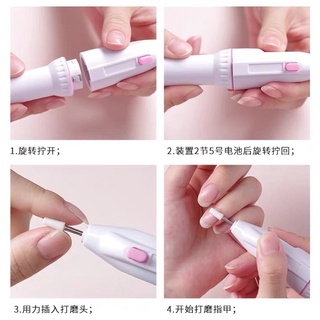 máy mài móng cầm tay mini chạy bằng pin ( máy chưa có pin )