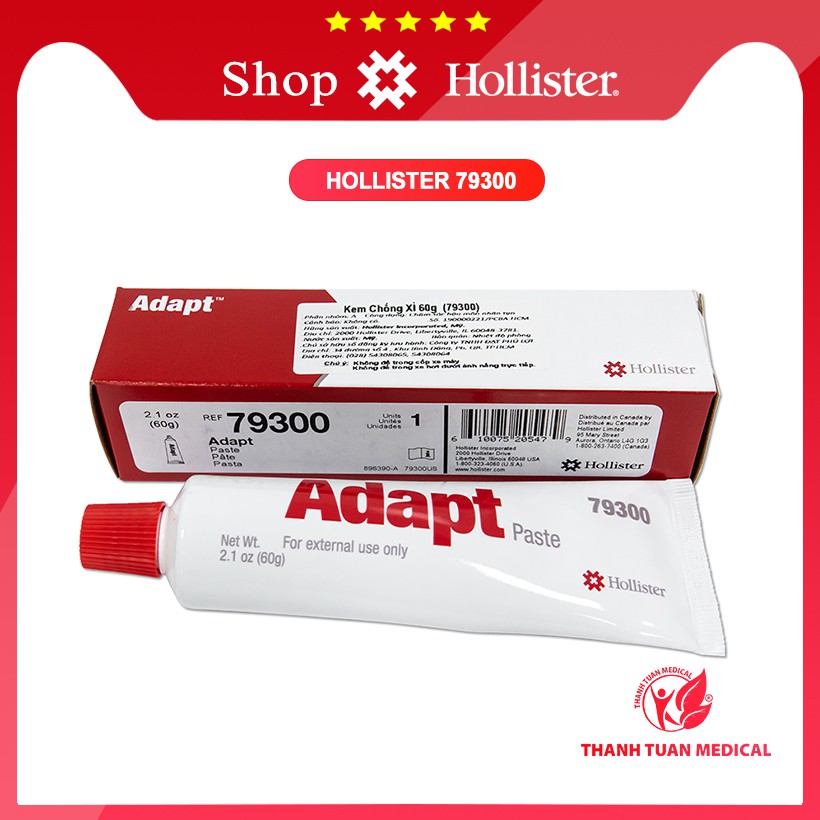 Kem chống xì hậu môn nhân tạo Hollister 79300 - Làm tăng sự kết dính ...