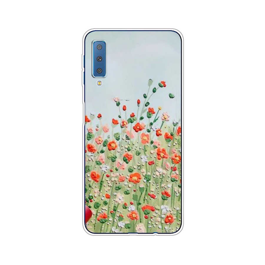 Ốp Điện Thoại TPU Dẻo In Họa Tiết Độc Đáo Thời Trang Cho Samsung Galaxy a7 2015 a7 2016 a7 2017 a7 2018