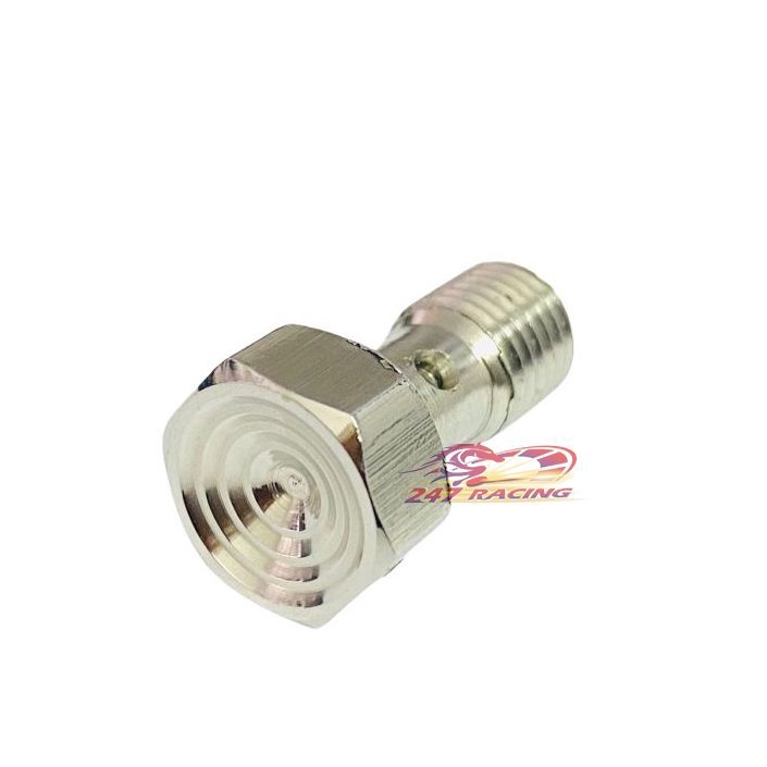 Ốc Dây Dầu Salaya Inox 304 mẫu THÁI 01 gắn HEO REMBO 10li gắn xe máy hàng chất lượng