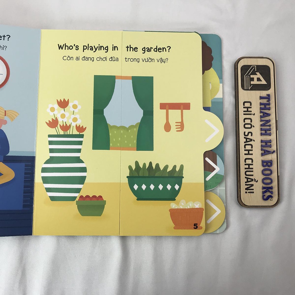 Mô tả Sách - Slide n See - Cùng kéo và nhìn (Dành cho trẻ 2+) - Bộ 4 quyển lẻ tùy chọn - 4