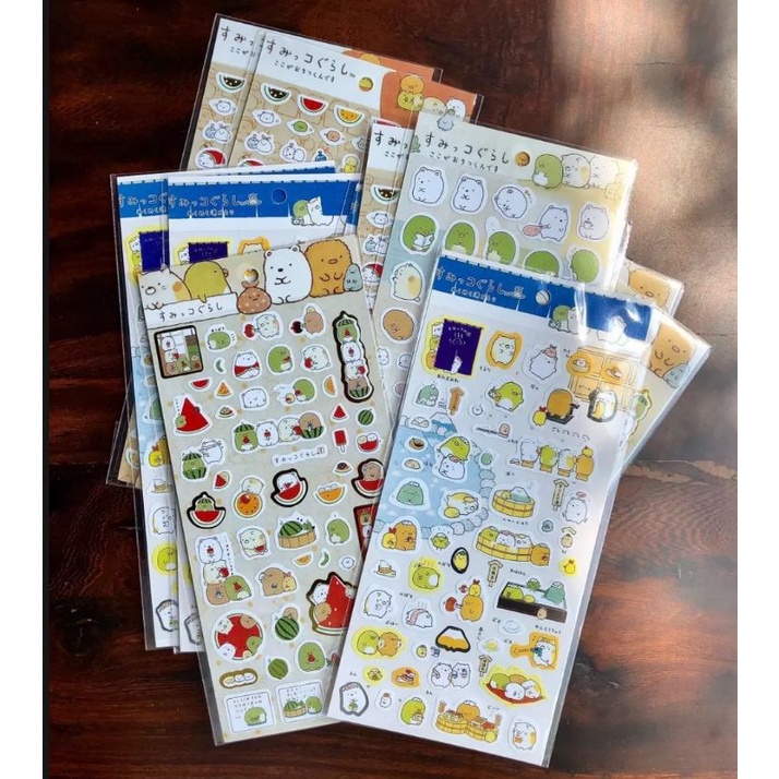 Sumikko Gurashi stickers sheets