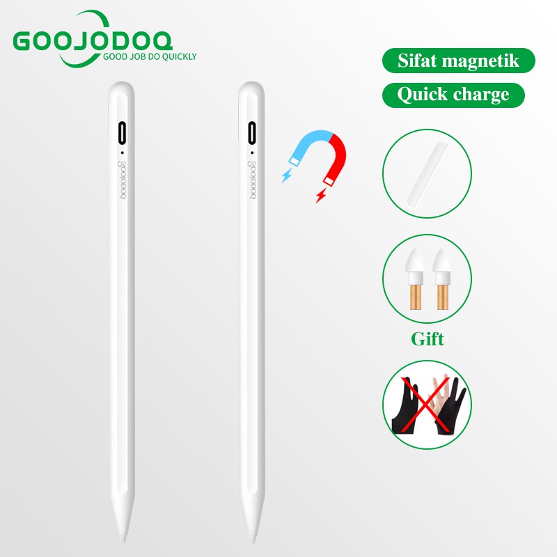 [Mã ELBMO2 giảm 12% đơn 500K] Goojodoq Touch Pen For9.7 2018 Pro 11 12.9 2018 Air 3 10.5 2019 10.2 Mini 5 (9th)