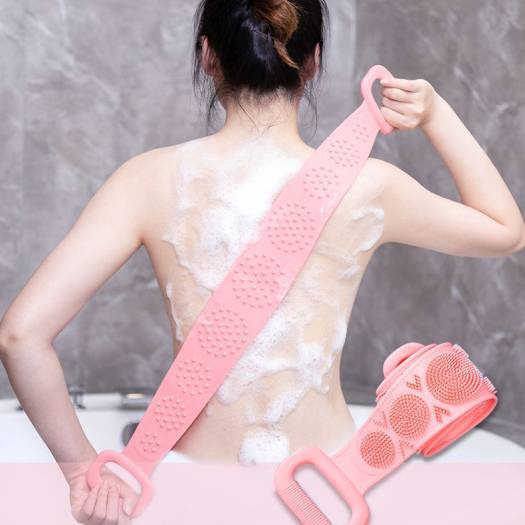 Dây Tắm Chà Lưng Silicon 2 Mặt Massage | Shopee Việt Nam