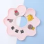 Yếm Ăn Cotton Hình Bông Hoa Xoay 360 Độ Dễ Thương Cho Bé