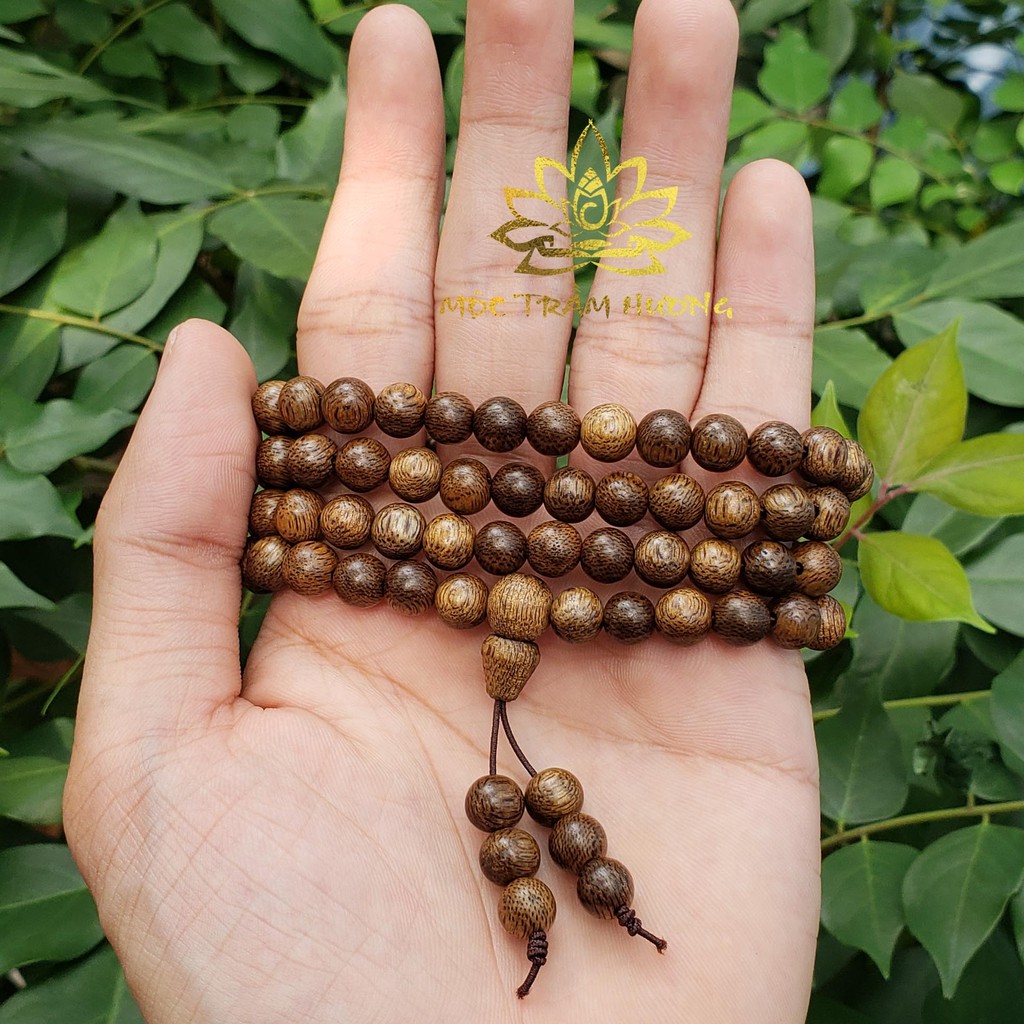 Ảnh Vòng Tay Trầm Hương Chuỗi Tràng Hạt 108 7mm Trầm Tốc - MTH JEWELRY 4
