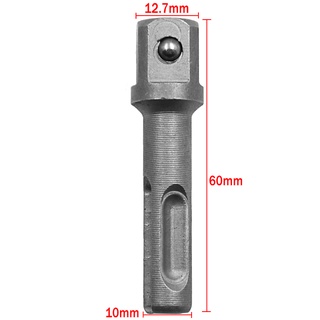 SDS Plus Ổ cắm trình điều khiển máy khoan Bộ chuyển đổi mũi khoan 1 / 4 "3 / 8" 1 / 2 "Bộ chuyển đổi ổ cắm thép Chrome Vanadi Mũi khoan điện SDS