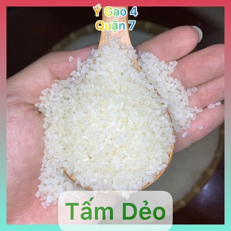 Gạo Tấm Dẻo Thơm 2 kg- Hạt gạo vỡ nhỏ khi xay xát các loại gạo dẻo Đài Loan, Nàng Hoa, Lài Sữa, Lài Miên