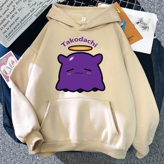 Nóng Hololive Takodachi Khoác Hoodie Xuân Thu Đông Nữ Thẩm Mỹ Quần Áo Anime Sudaderas
