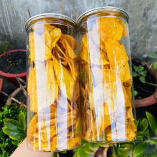 THUYTIENFOOD Snack Khoai Tây Trứng Muối – Hũ 200gr – Ăn Vặt Giòn Tan Béo Bùi – Vị Trứng Muối Mặn Mà