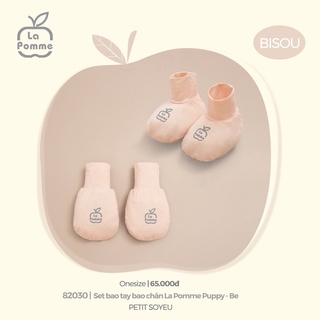 La pomme Set bao tay bao chân La Pomme Puppy AW2022