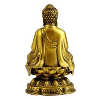 Tượng Phật A Di Đà Phật Bà Bằng Đồng Vàng Để Ô tô Trang trí phong thuỷ