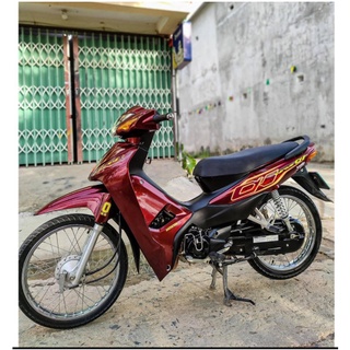 Tem trùm wave đỏ mận