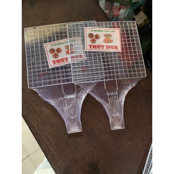 Vĩ Nướng Kẹp Xi Dày Giá Rẽ 3 Size Nhỏ Trung Lớn