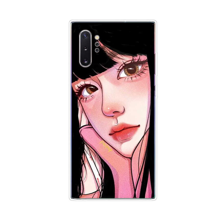 Ốp Điện Thoại TPU Dẻo In Họa Tiết Độc Đáo Thời Trang Cho Samsung Galaxy note 9 10 plus