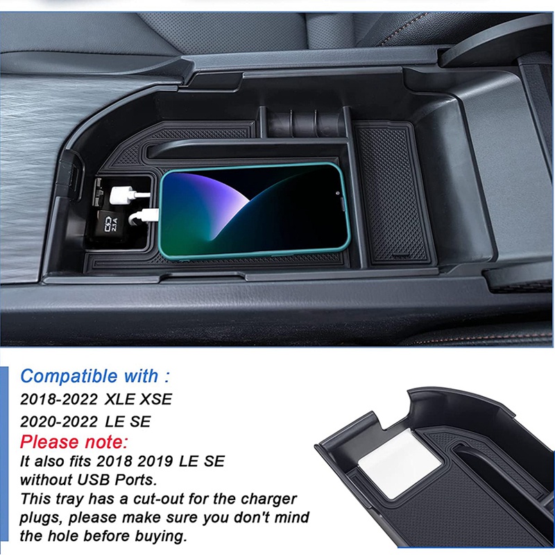 Bộ Phụ Kiện Sắp Xếp Bảng Điều Khiển Trung Tâm Cho Toyota Camry Xele XSE 2020-2022 Camry LE SE 2018-2022