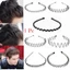 SAIA Sports Metal Hairband Thời trang Unisex Dụng cụ tạo kiểu tóc Mũ nón thông thường