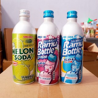 Nước uống có ga soda Sangaria Nhật Bản 500ml (3 loại)