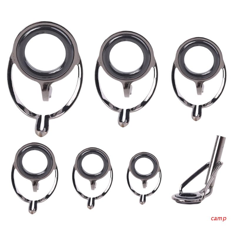 Bộ 7 Khoen Móc Dây Câu Cá Đủ Kích Cỡ