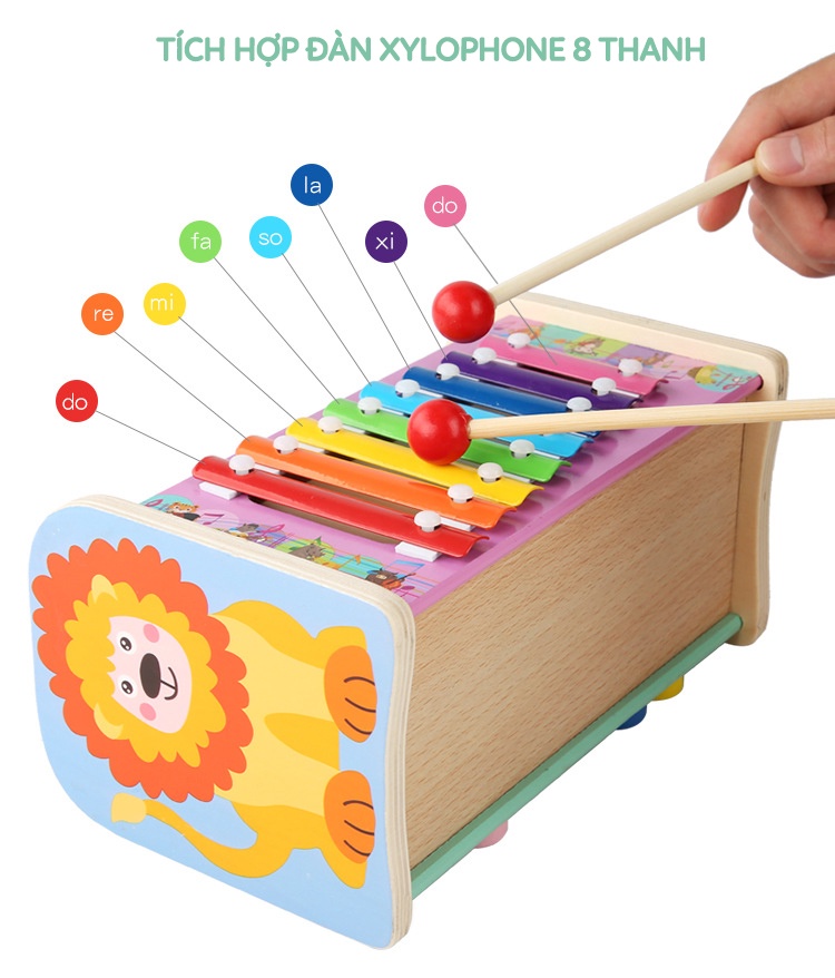 Đàn Xylophone và đập chuột S-kids