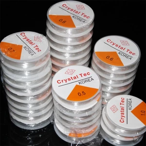 Cuộn dây co giãn chuyên dùng làm trang sức thủ công kích thước 0.5-1mm