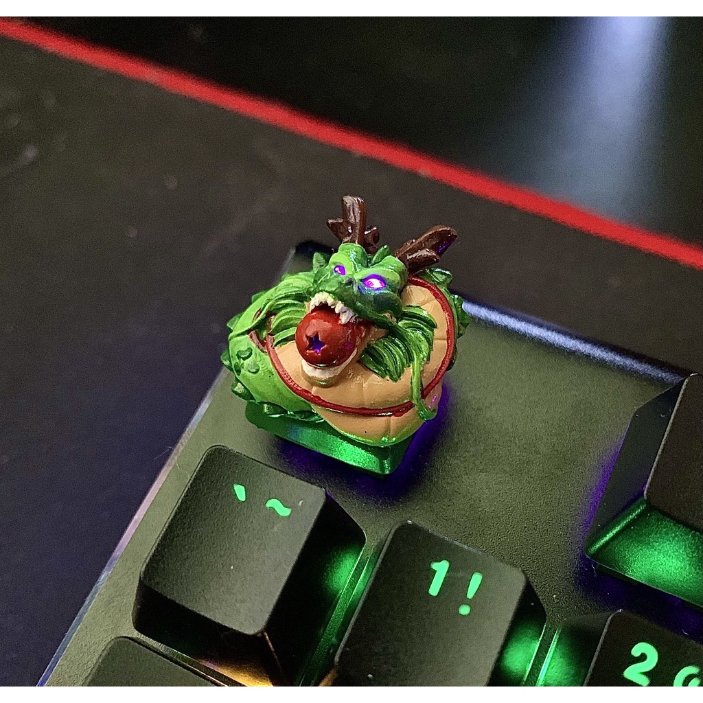 Keycap Rồng Thần SA profile Keycap Artisan ) Dragonball Anime | Shopee ...