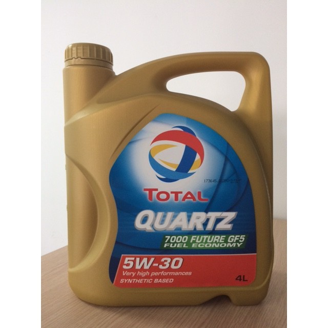 [TOTAL NHẬP KHẨU] TOTAL QUARTZ 7000 FUTURE GF-6 FUEL ECONOMY 5W30 4L ...