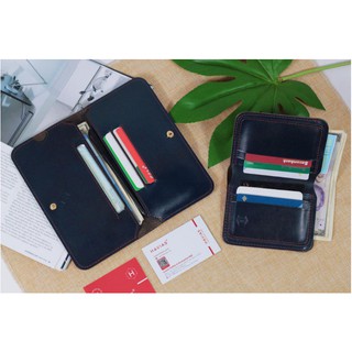 LEMO & VERTICAL HAVIAS cặp đôi ví dài và mini best seller da bò thật 100%