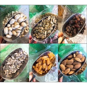 Hạt dẻ cười, macca, óc chó, hạnh nhân, nho khô, nam việt quất, hoa hồng, hạt điều, hạt hướng dương 100gr
