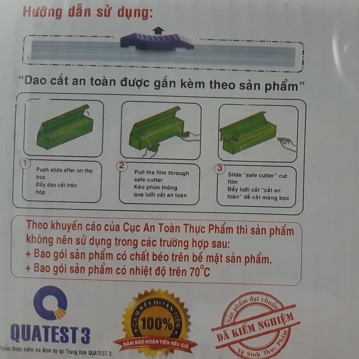 Màng bọc thực phẩm PVC cỡ lớn 680  BAO BÌ VUI
