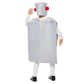 Trang phục hóa trang robot trẻ em Halloween bé trai bé gái, truyện cổ tích, hóa trang tiệc, trò chơi trường lớp