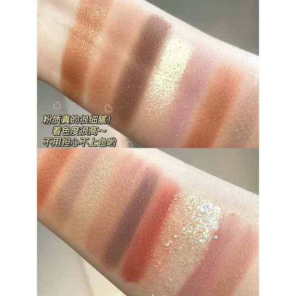 Bảng mắt kèm má Frank color