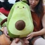 Gấu Bông Trái Bơ Tròn Nhỏ Cho Bé Xinh Cute 15cm Babi Mama G12.1