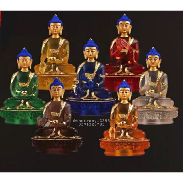 Bộ Thất Phật Dược Sư Lưu Ly Quang Như Lai - Bản Cao Cấp | Shopee Việt Nam
